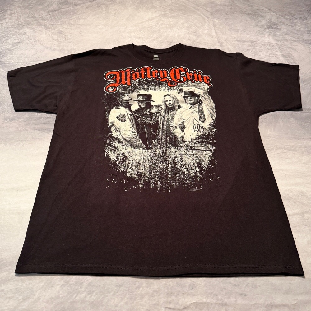 Motley Crue concert tshirt black NWOT size 2XL